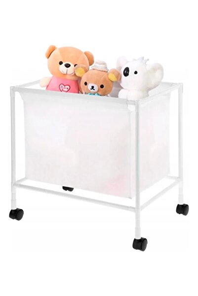 Zâna Casei Toy Storage Basket with Wheels, Multifunctional Organizer, 53 x 36...