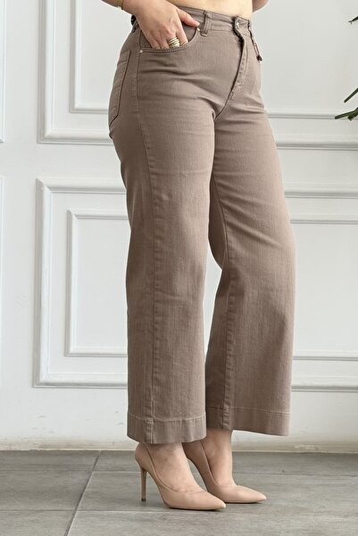 yb yağmur butik Loose Leg Cropped Jeans