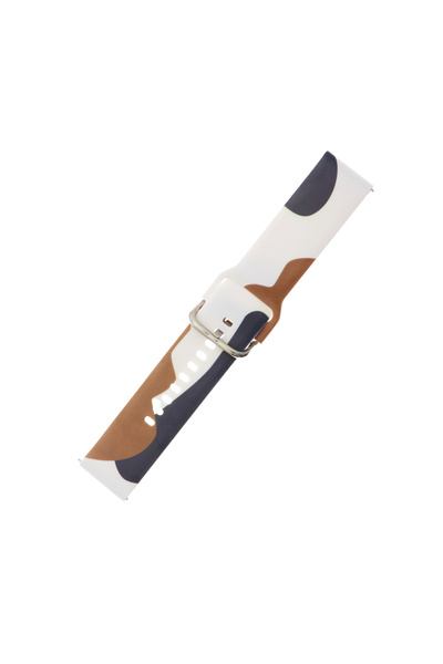 Hurtel STRAP SILIKONOWA OPASKA PASEK DO SAMSUNG GALAXY WATCH 42MM MORO 1