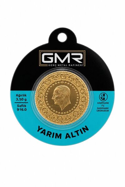 GMR YARIM ALTIN 3.50 GRAM 22 AYAR