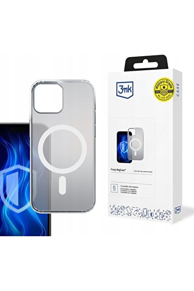 3MK Apple iPhone 14 Plus - Frosty MagCase Alb