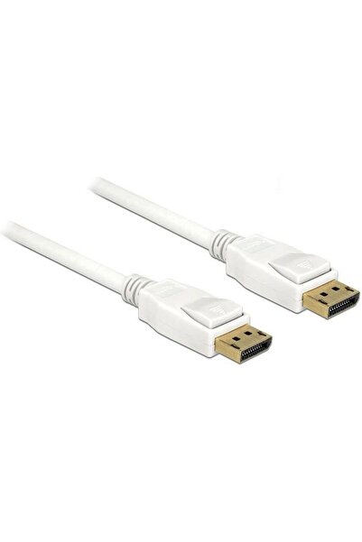 DELOCK Cablu DisplayPort - DisplayPort 1m alb (84876)