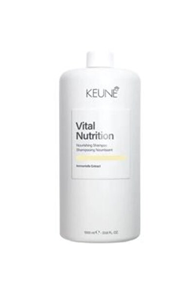 Keune Nourishing Shampoo for Hair - Vital Nutrition Nourishing Shampoo, 1000 ml