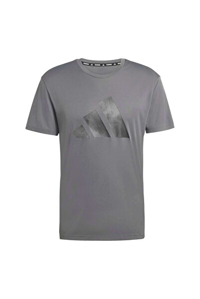 adidas Ανδρικό μπλουζάκι Essentials Grey Brand Love T-shirt KC4275