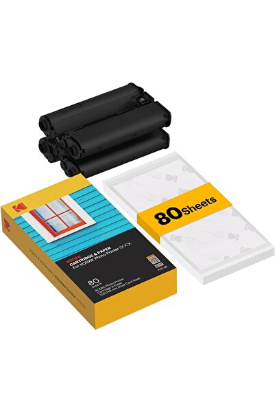 Kodak Dock & Wi-Fi Photo Printer Cartridge PHC – Cartridge Refill & Photo Pap...