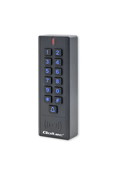 Qoltec 52440 CALISTO Lacăt cu combinație cu cititor RFID, card cu cod, breloc...