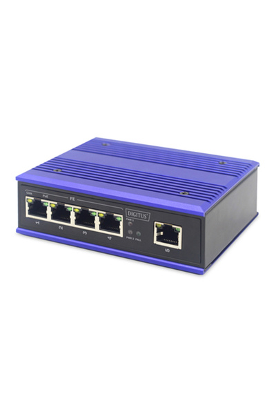 Digitus Switch industrial - 4 porturi - negestionabil