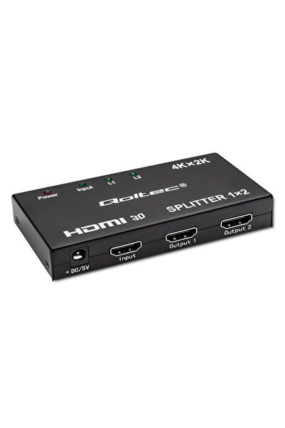 Qoltec SPLITTER SPLITTER 2XHDMI 4KX2K | 3.4GB/S