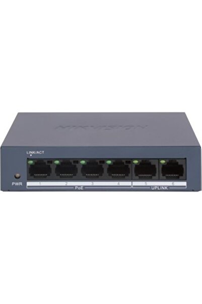 Hikvision Switch POE DS-XS0106-P cu 4 porturi