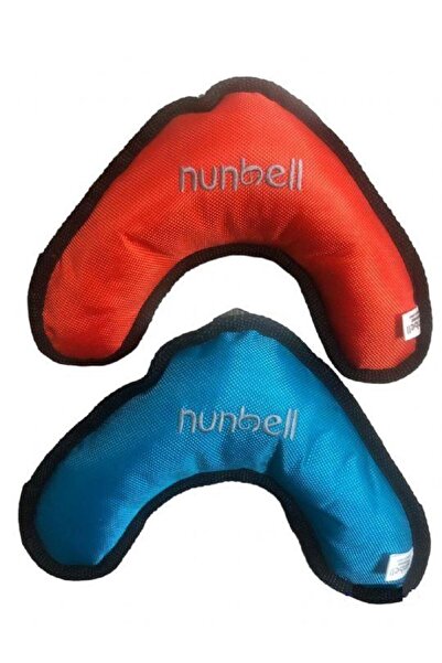 Nunbell Padded Hard Fabric V Frisbee Dog Toy 25 cm (1 Piece)