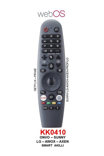 LG LCD SMART WEBOS NEFLIX-PRİME (AİR MOUSE VE SES KOMUT YOK)