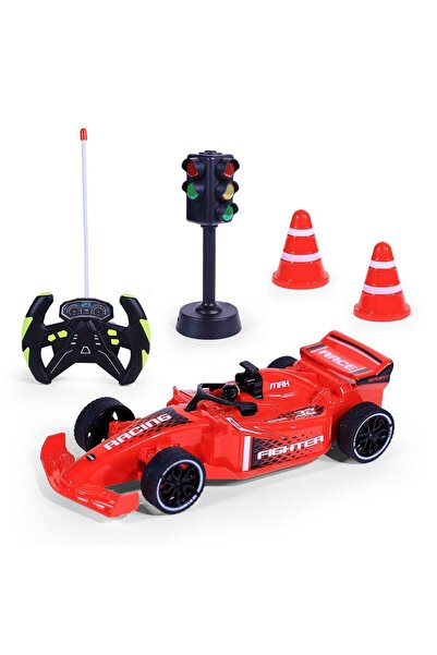 Zumzeria Mașină de Formula 1 cu lumini și sunete, semafor 1:20