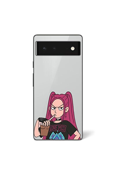 OEM Husa compatibila cu Google Pixel 6 Silicon Gel Tpu Model KPop Demon Hunte...