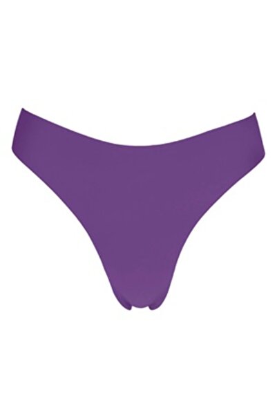 Zumzeria Women's Laser Cut String Lingerie Purple