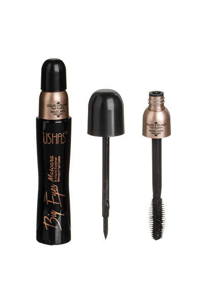 Zumzeria 2 in 1 Black Mascara & Eyeliner Set