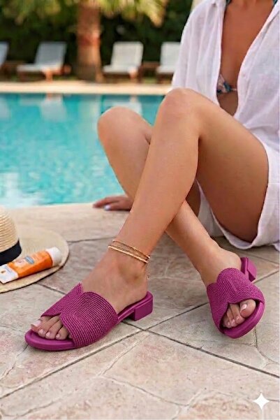 Behtah Kundura New Season Complete Plastic Women's Non-Slip Slipper Pool Sea ...