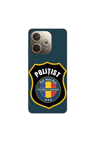 OEM Husa compatibila cu Oppo A5 Pro Silicon Gel Tpu Model Politist