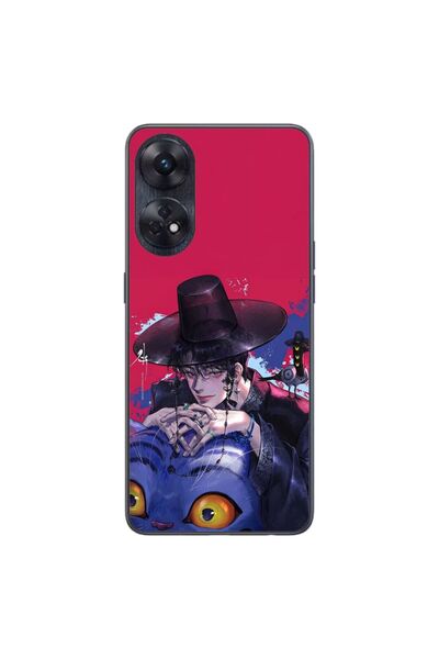 OEM Husa compatibila cu Oppo Reno8 T 4G Silicon Gel Tpu Model KPop Demon Hunt...