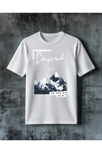COMVİCHO Up the Hill Dag Printed Oversize T-Shirt