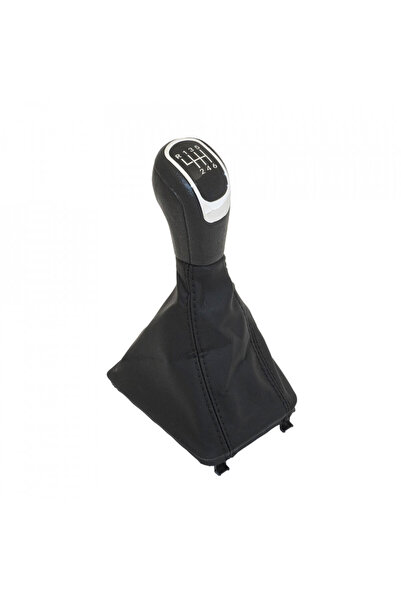 Aftermarket Gear Shift Knob With Sleeve Skoda Superb II 2008-2012 6 Speed