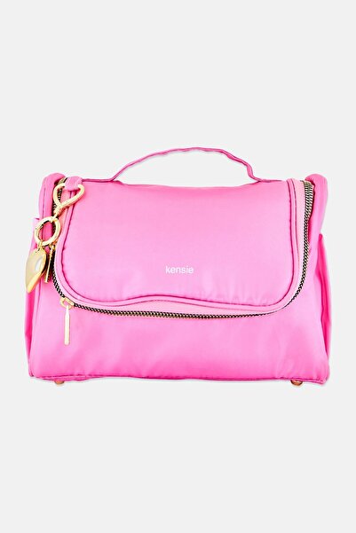 Kensie Hanging Toiletry Bag, Pink