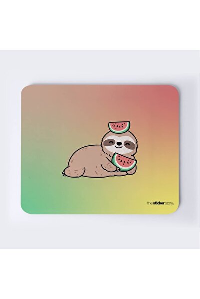 The Mousepad Story. لوحة ماوس على شكل بطيخة كسولة