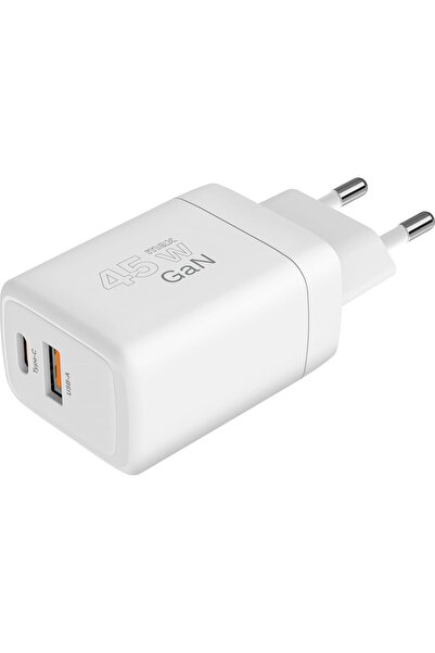 Kruger&Matz Încărcător de rețea GaN 1x USB tip-A Quick Charge 3.0 + 1x USB ti...