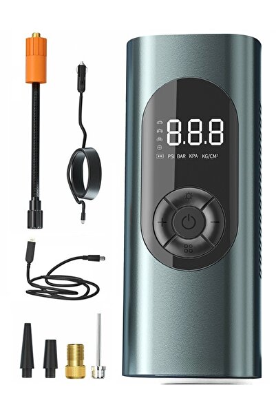 Nextia Sensio ATJ8266 3 in 1 Auto Compressor auto 150PSI, power bank 6000 mah...