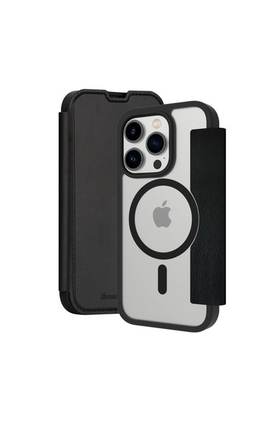 dbramante1928 Helsinki MagSafe Case for iPhone 15 Pro Max - Black/Clear