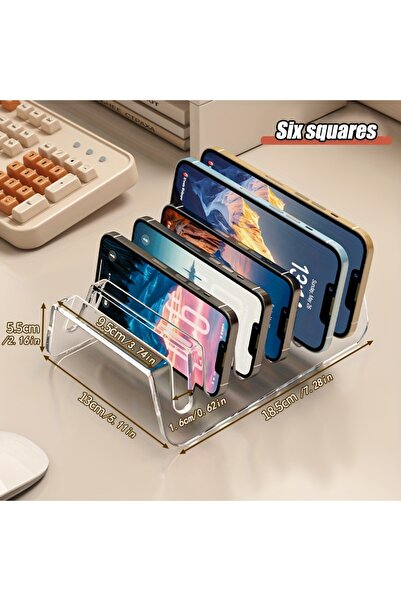 Choice 6 Cells 6/8 Cells Multi-device Tablet, Electronic Storage Box, Desktop...