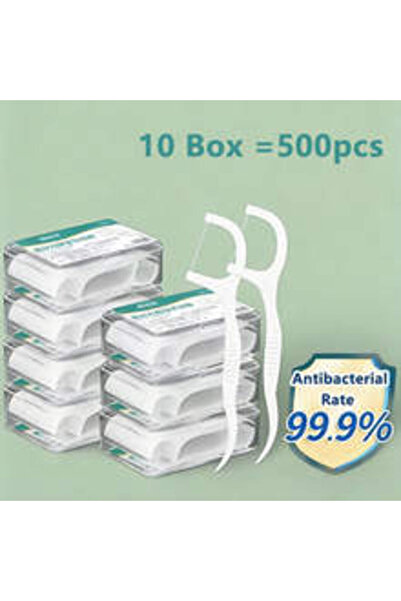 Choice صندوق C607-10، صندوق 1/2/5/10، خيط تنظيف أسنان محمول للاستخدام مرة واح...