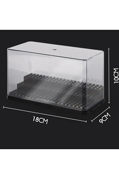 choice2 Black A Minifigures Display Case for Action Figures Blocks Collectibl...