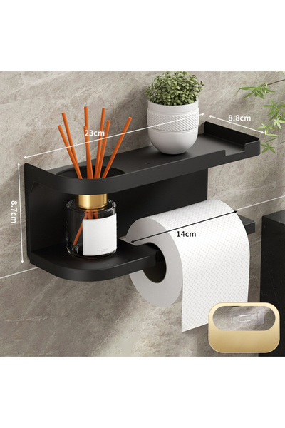 Choice A4 New 1pc Toilet Paper Holder, Plastic Storage Rack, Kitchen Towel Ho...