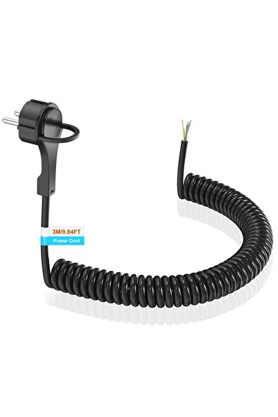 Choice 3m Black 3/5/7/10M Protective Contact Extension Cable with Extra Flat ...