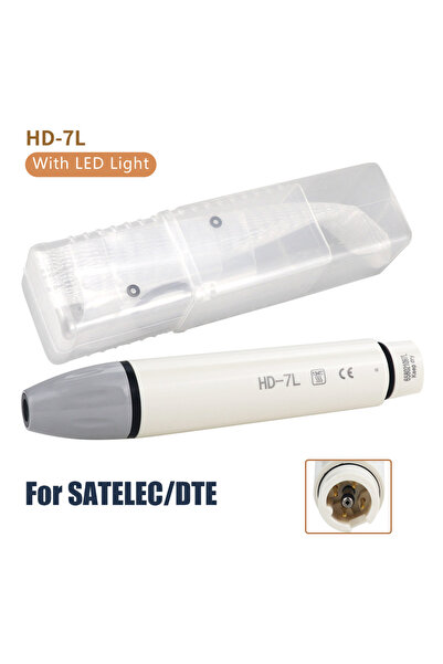 Choice7 جهاز تنظيف الأسنان بالموجات فوق الصوتية HD-7L مع رأس قابل للفصل، متوا...
