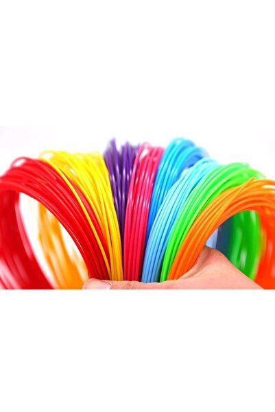 Teknoartshop Pla Filament 10 Renk 5 Metre Toplam 50m.