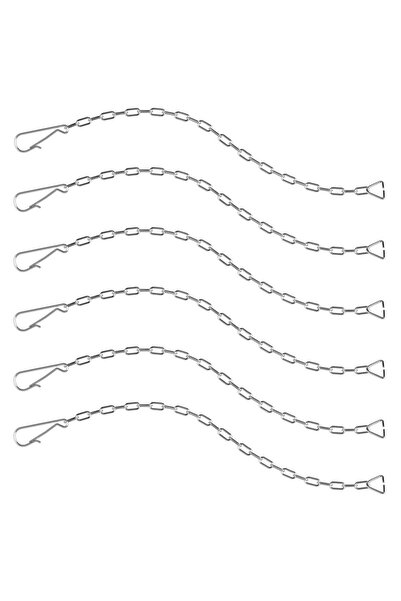 Choice 6Pcs 1-6Pcs Toilet Flapper Chain Stainless Steel Universal Flapper Cha...