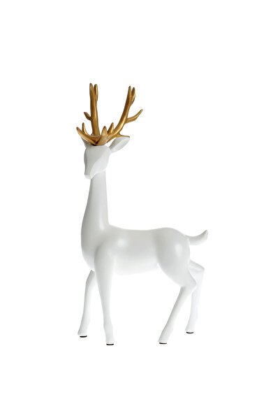 meli melo Statueta cerb alb 38 cm