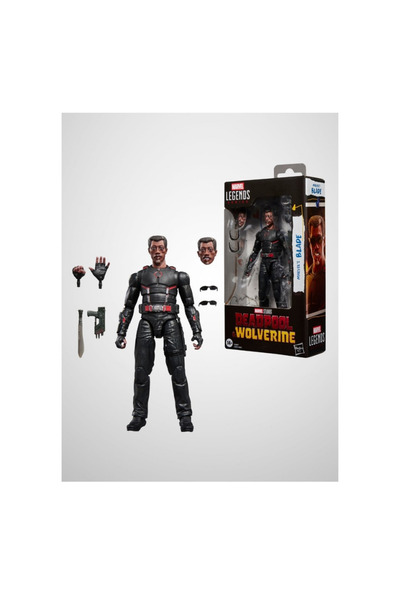 Hasbro Marvel Legends Marvel's Blade, Deadpool & Wolverine Aksiyon Figürü