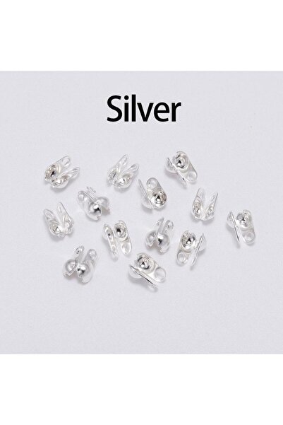 choice2 1.5mm Silver 200pcs 1.5 2.4 3.2mm Ball Chain Clasps Calottes End Crim...
