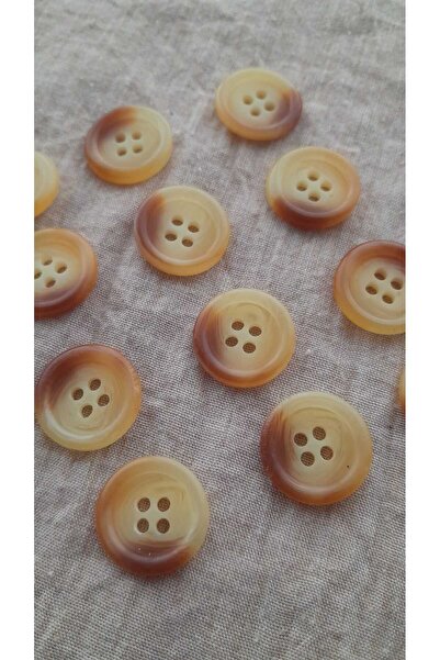 ILERI EUROPE Polyeser Button 14 mm 12 Pcs