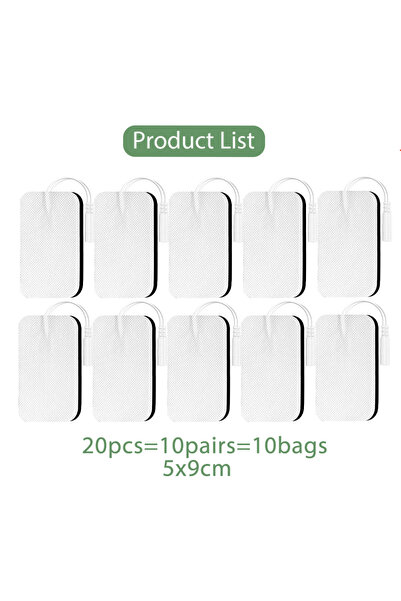 Choice3 20Pcs 5x9cm 10/20/50Pcs Tens Electrode Pads Gel Patches For Acupunctu...