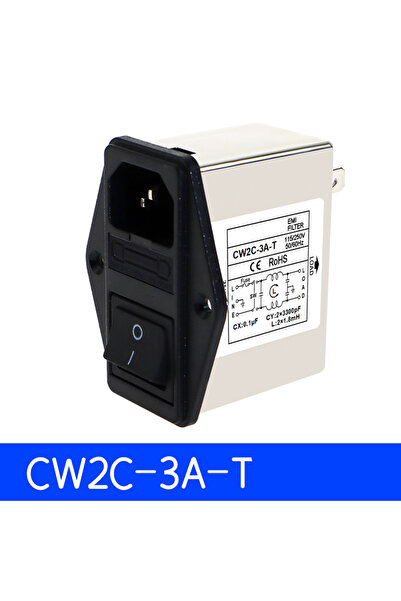 Choice5 فلتر طاقة CW2B-10A-T بقوة 3 أمبير و6 أمبير و10 أمبير، طرازات CW2B-T و...