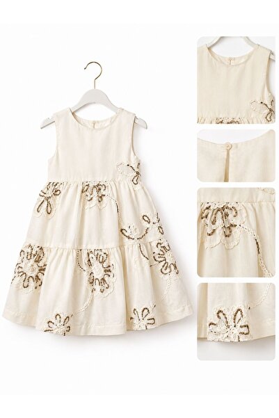 RAPAPA Rochie pentru fete cu broderie-1018