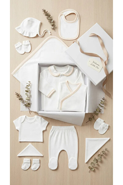 babyist Babynova Yenidoğan Hastane Çıkışı 10’lu Bebek Seti %100 Pamuk Unisex ...