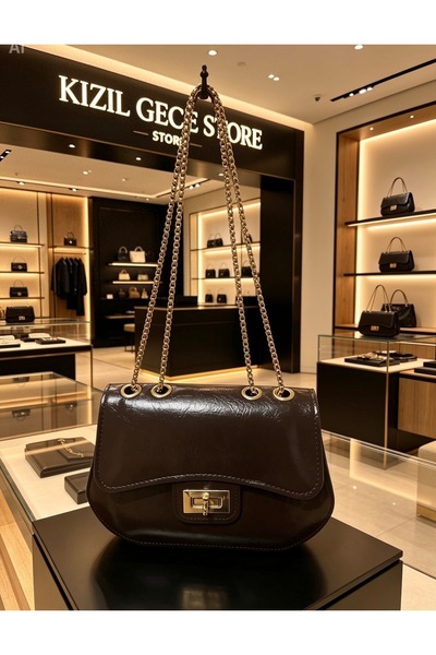 KIZIL GECE Women's Hand Shoulder Chain Bag