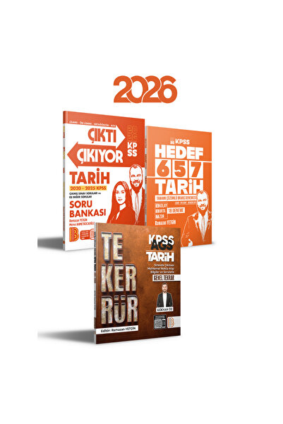 Benim Hocam Yayınları 2026 Tekerrür - Çıktı Çıkıyor - HEDEF 657 Tarih Seti