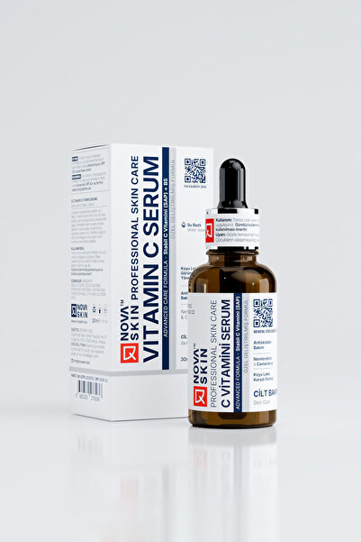Novaskin C Vitamini Serum - Stabil C Vitamini & Panthenol B5 30 ml