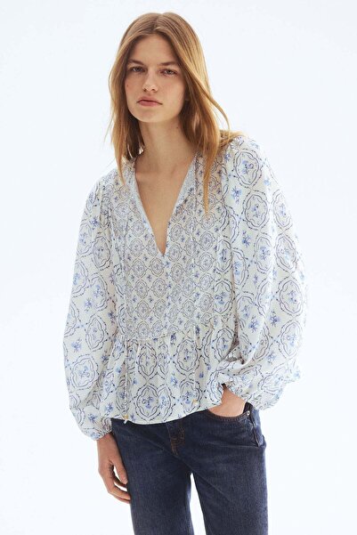 H&M بلوزة ببلوم