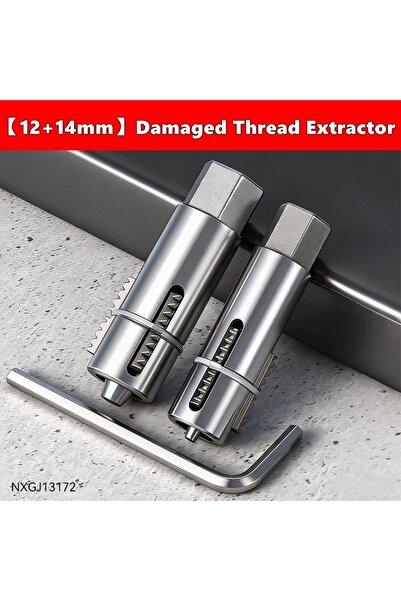 choice2 12mm and 14mm Faucet Angle Valves Broken Wire Extractor Set Damage Sc...